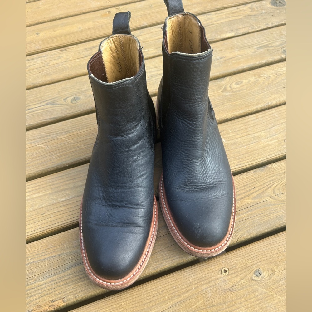 Will Leather Goods Black Ankle Boots womens